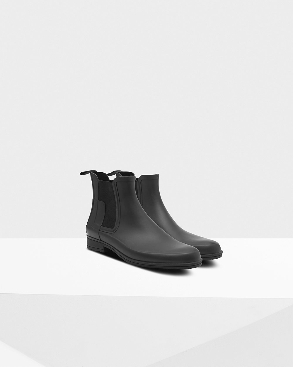 Botas Chelsea Hunter Homem Pretas - Refined Slim Fit - 07UNHLREF
